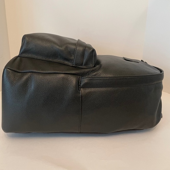 Coach Campus XL Large Pebbled Leather Turnlock Backpack Black main image 10